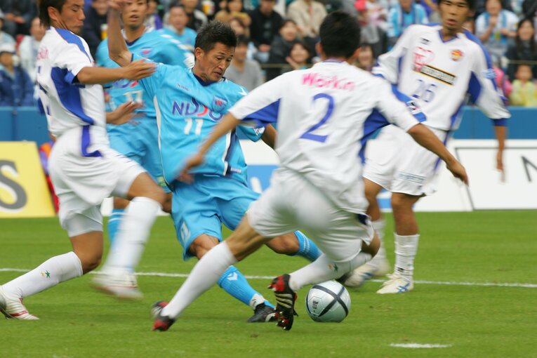 【Numberが激写！ギラギラしたカズの秘蔵写真／15枚超】©Sports Graphic Number