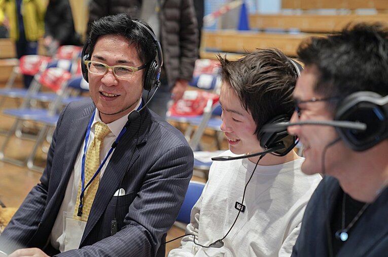 SNAIL RAMPのリーダーとして活躍した竹村哲は、NKBの敏腕マッチメーカーとなった ／ photograph by NKB