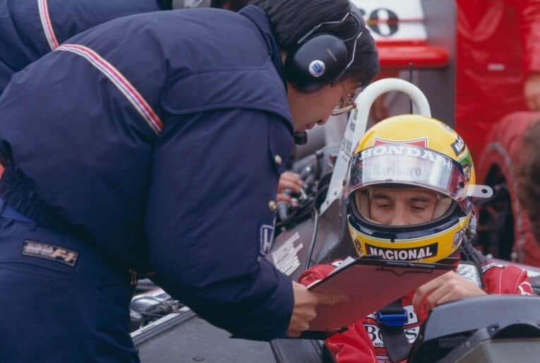 特選写真で振り返る、音速の貴公子アイルトン・セナ。(24) ／ photograph by Makoto Kenmizaki