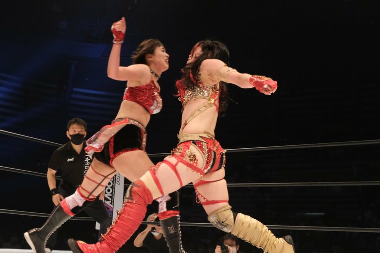 “元アイドルのパワーファイター”ひめか覚醒の日…父の死を乗り越え、スターダムリーグ戦で林下詩美にも勝利「もうクヨクヨしてられない」(66)