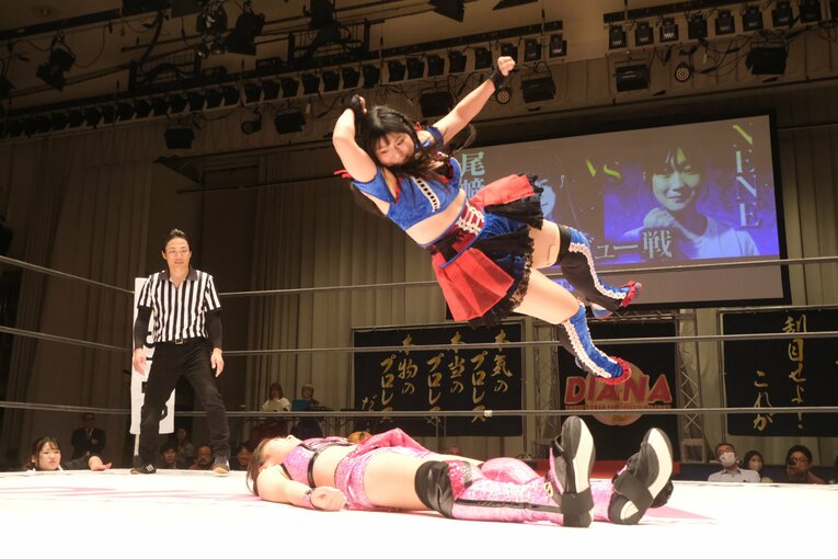 ディアナの“小学生レスラー”NENE　©Norihiro Hashimoto