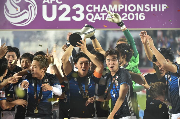 2016年の「AFC U-23選手権」ではキャプテンとして日本を優勝に導いた　©Takuya Sugiyama