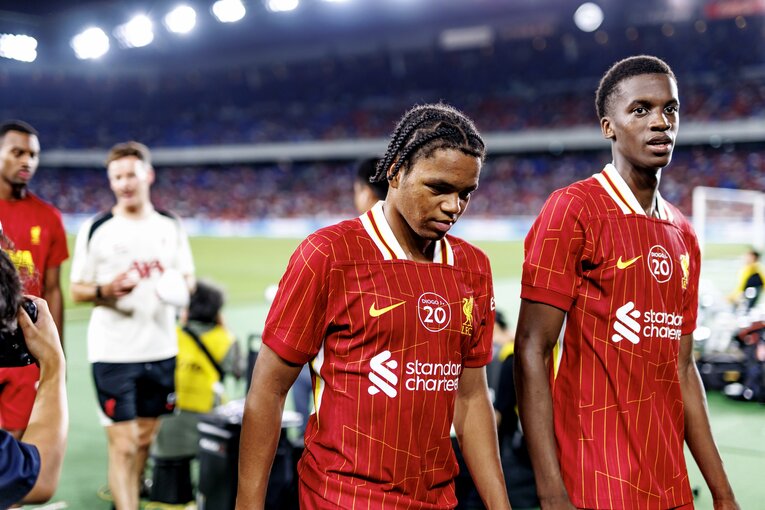 【リバプール日本遠征レア写真】　©Kiichi Matsumoto