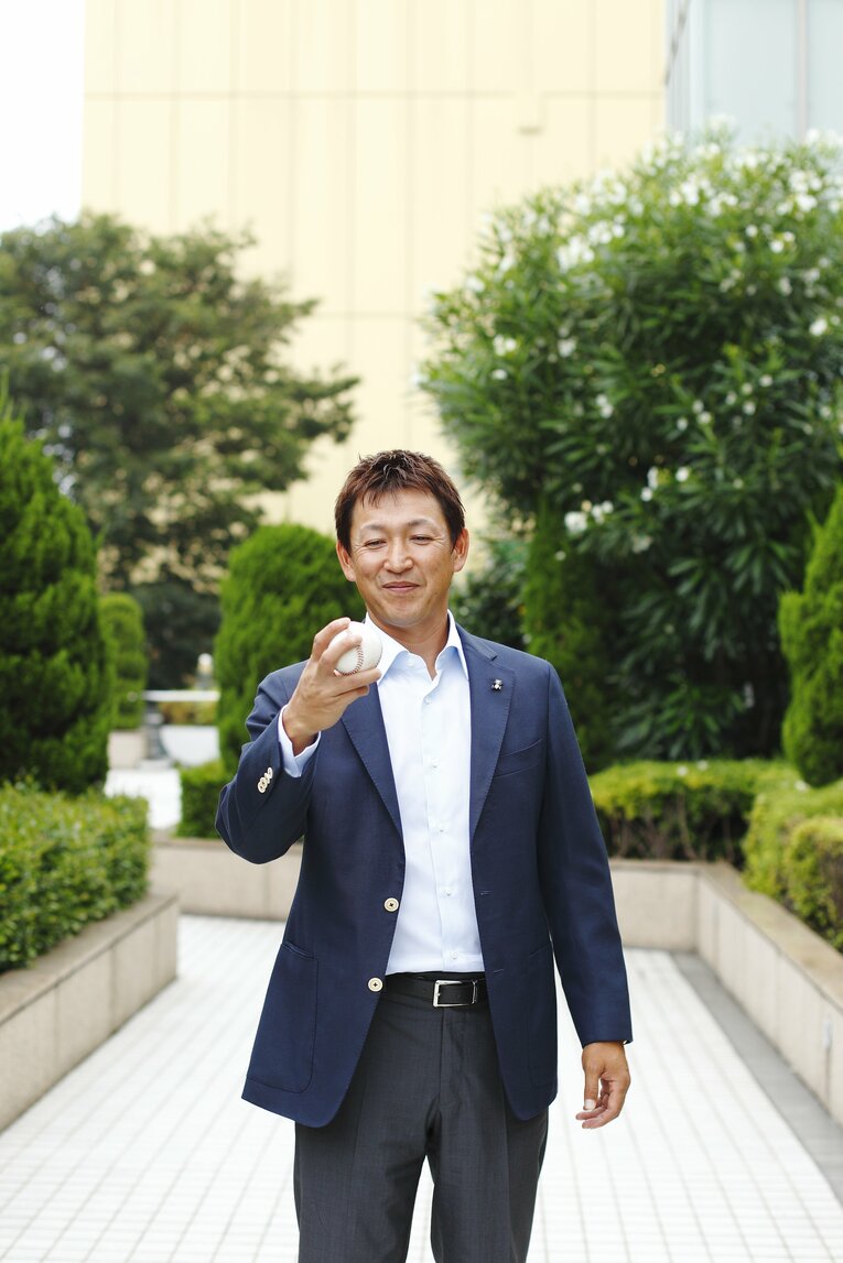 2011年撮影（野球評論家時代）　©Sports Graphic Number