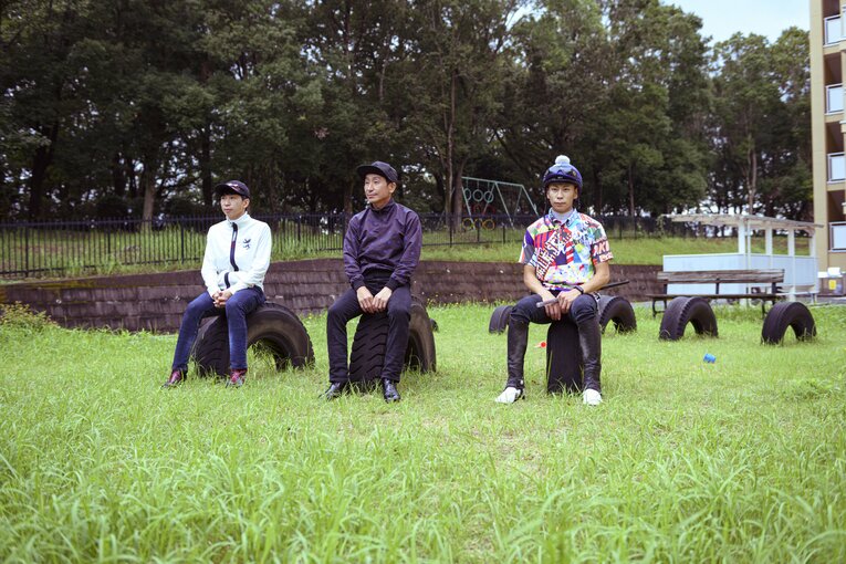 2020年に行われた横山親子の鼎談　©Takuya Sugiyama