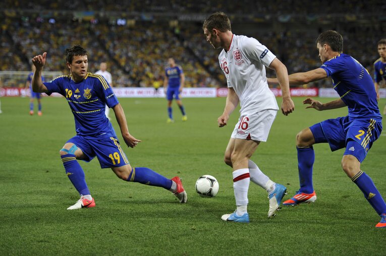 EURO2012でのウクライナ　©Takuya Sugiyama