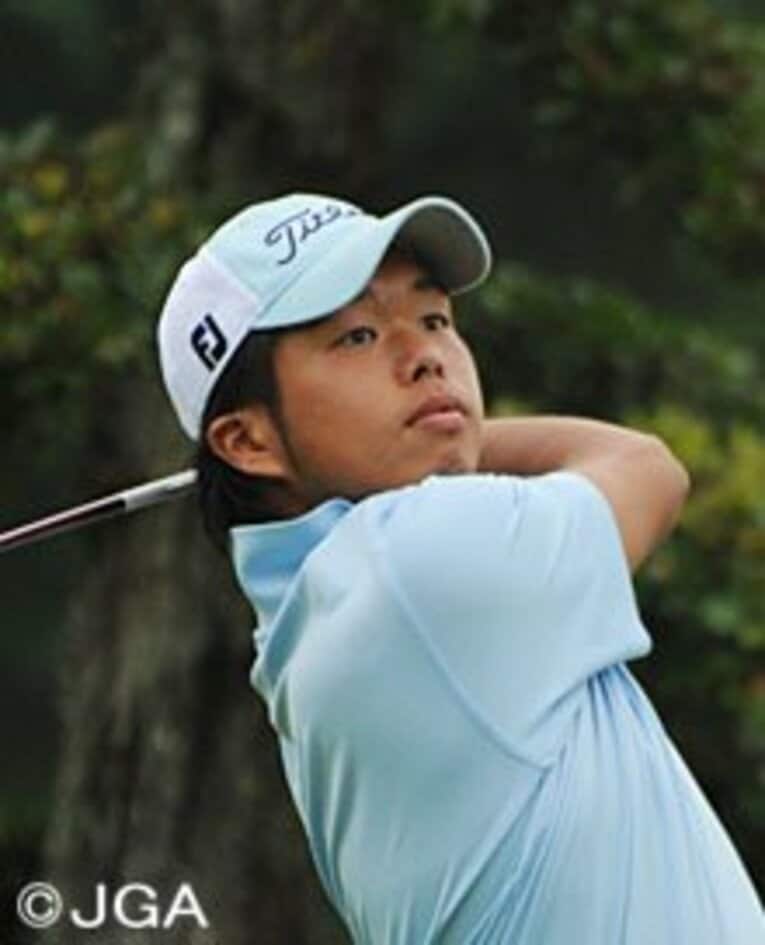 学生時代の黒宮幹仁さん（提供：日本ゴルフ協会）