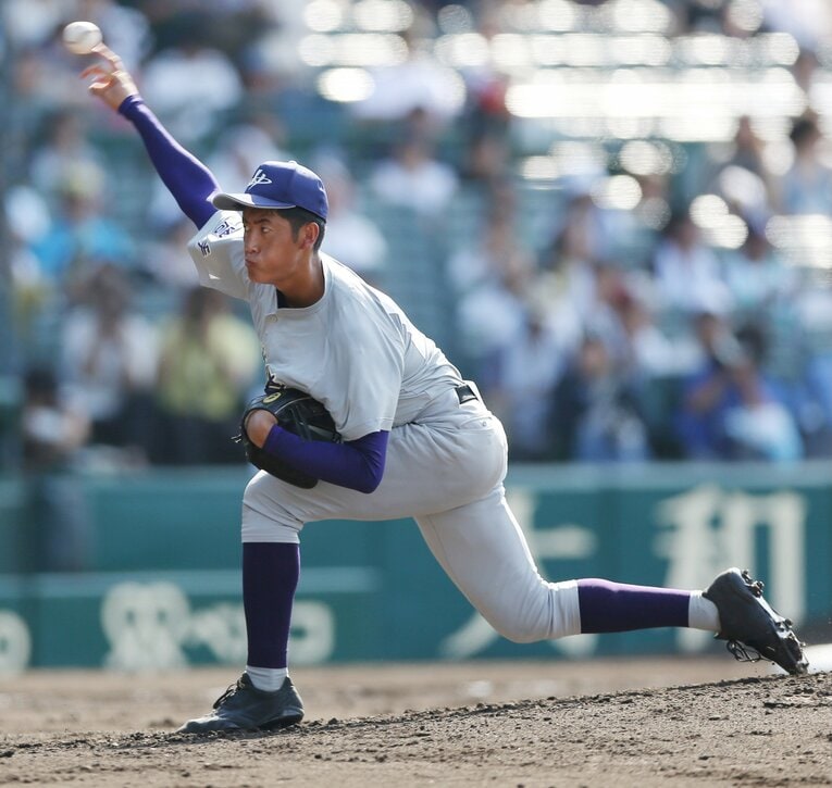 西舘勇陽／花巻東 ／ photograph by JIJI PRESS