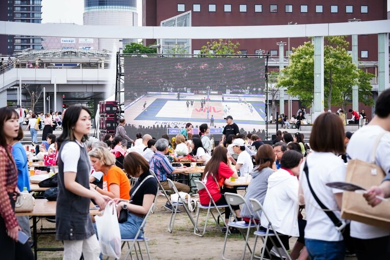 VNL福岡会場　©︎Volleyball World