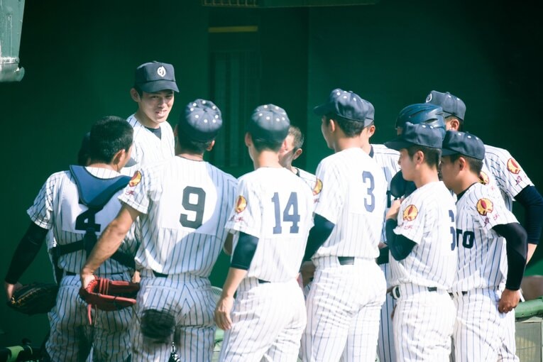 県大会決勝戦では登板を回避した　©Asami Enomoto