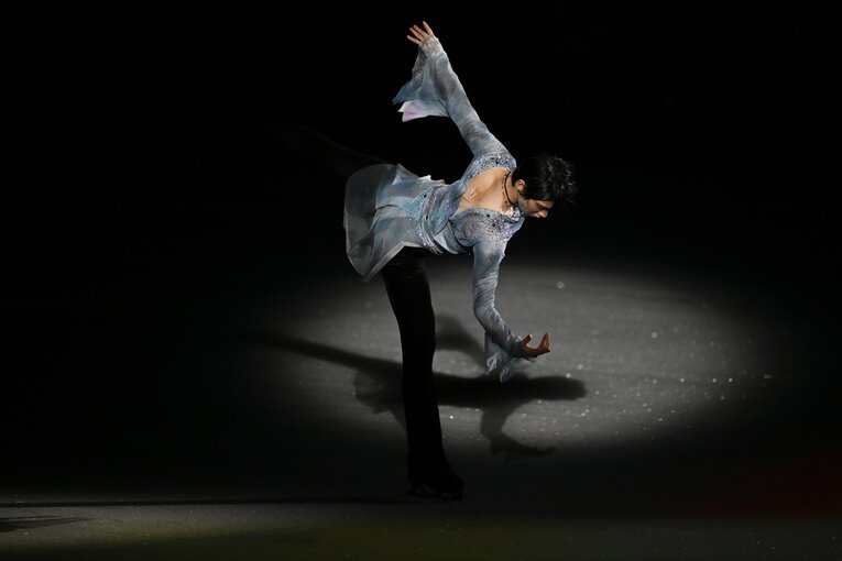 「1番、羽生結弦さん」“企画もプロデュースも出演も”羽生結弦…記者が驚いたプロ初のアイスショーの中身「まさか90分を1人で…」(35)