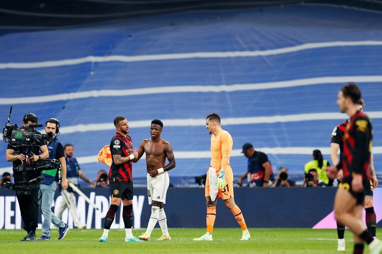 CLマドリーvsマンCでカメラマンが見た“世界の超一流”ビニシウスとデブライネ超絶弾、モドリッチの頭脳、グリーリッシュの筋肉美…(37)