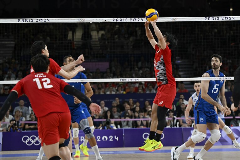 パリ五輪・準々決勝イタリア戦　©︎Asami Enomoto/JMPA