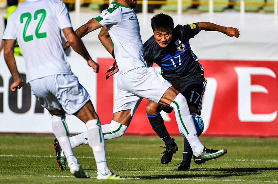 最高の代役 か W杯の中心 か ハリルは今野泰幸をいつまで使う サッカー日本代表 Number Web ナンバー