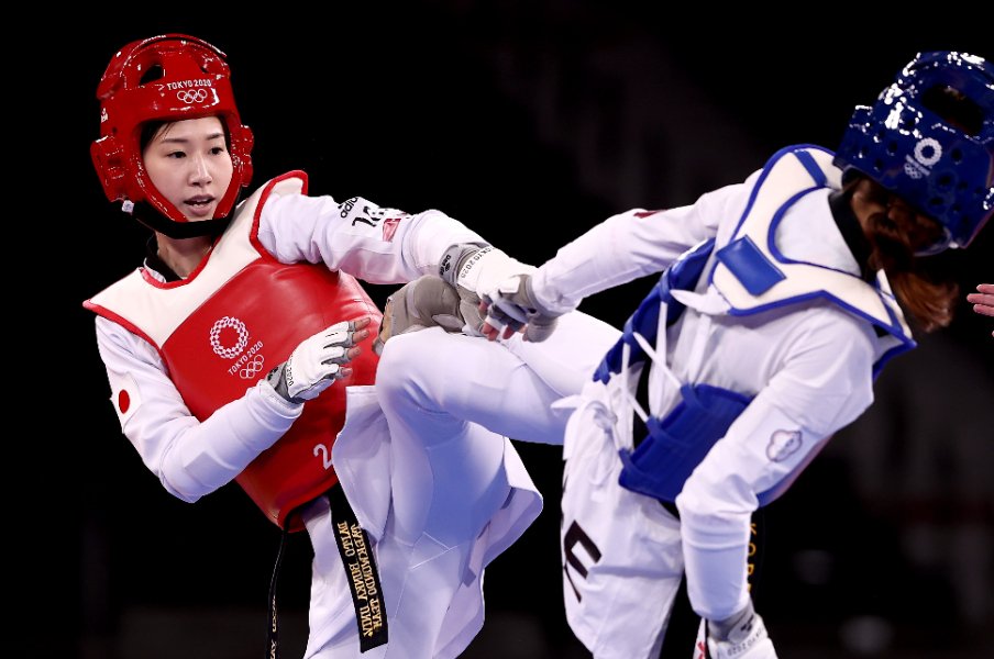 リオでは靭帯断裂 昨年は首の怪我 苦しんだテコンドー山田美諭 日本人初の快挙 の陰に大東文化の名将と イチローも師事した 名トレーナー テコンドー Number Web ナンバー