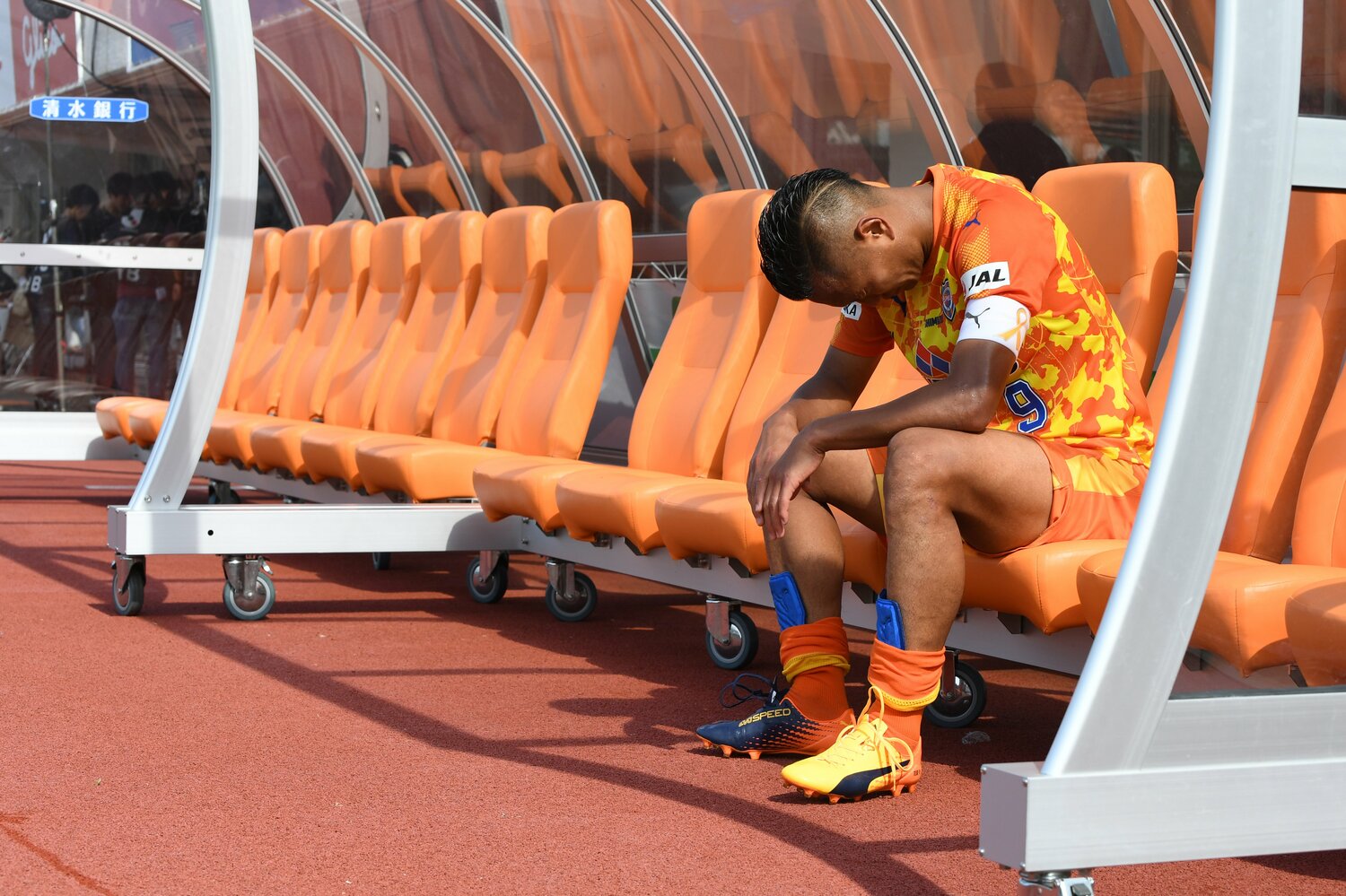 エスパルスではキャプテンも務めた鄭大世。今から思えば反省すべきところがあったという　©Getty Images