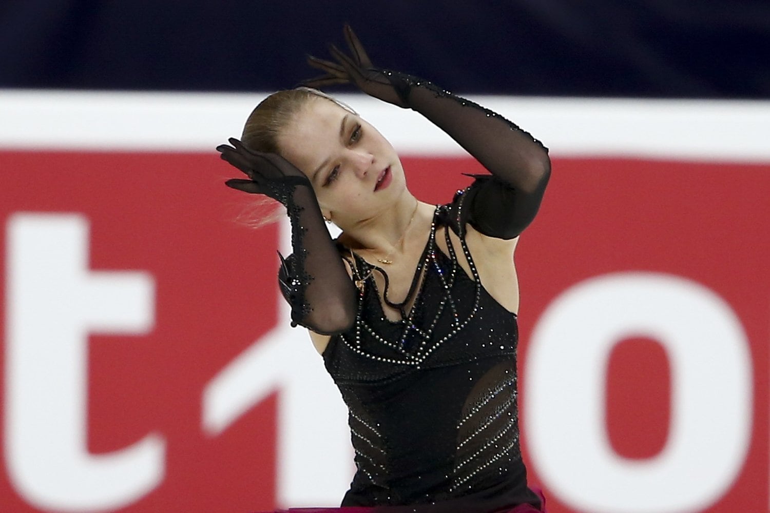 ジュニア国際デビュー以来、初めてメダルを逃したトゥルソワ　(C)Getty Images