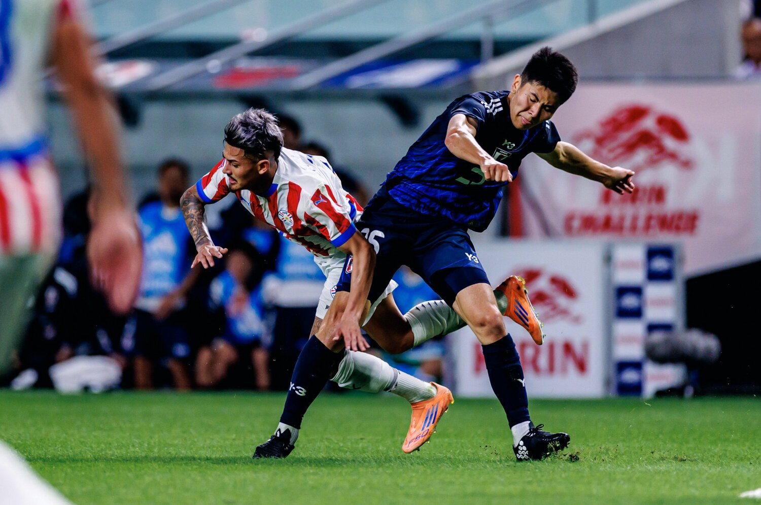 鈴木淳之介は守備面で奮闘した　©Kiichi Matsumoto