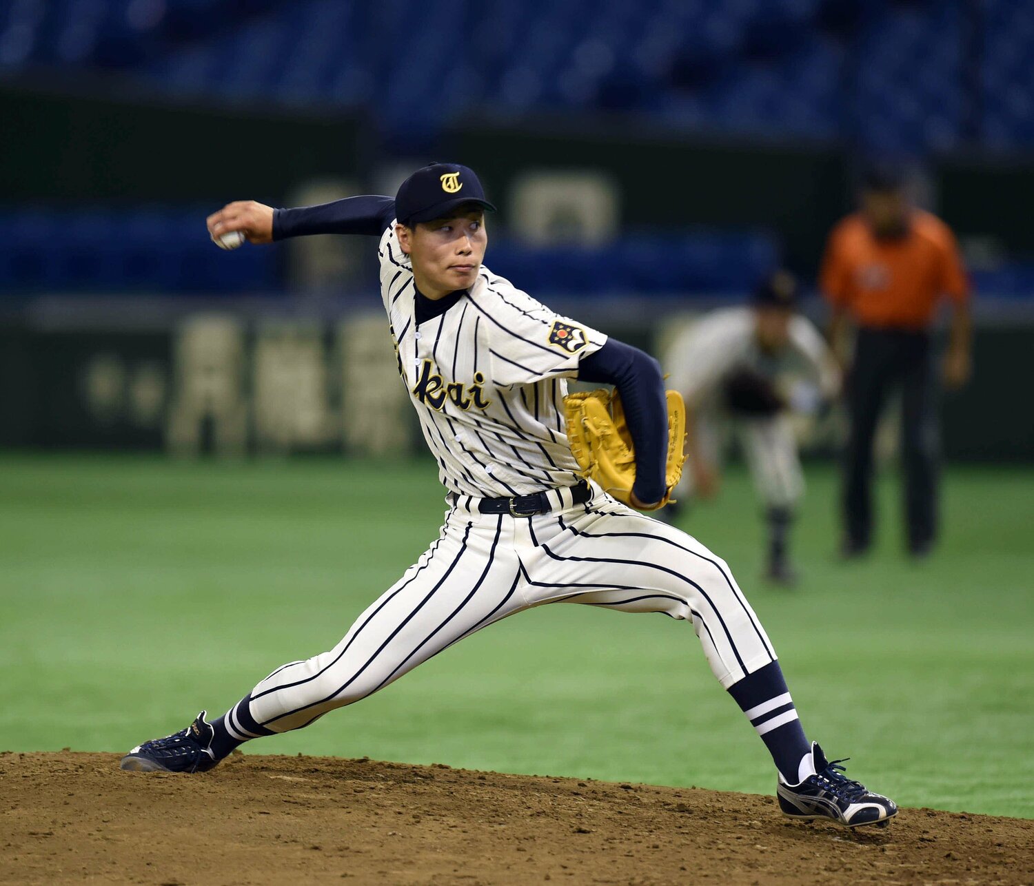 大学時代の山根さん　©NIKKAN SPORTS/AFLO