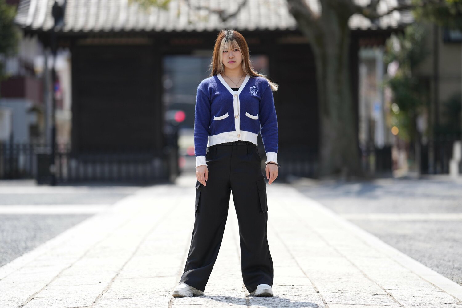 激震に見舞われたスターダム。羽南は退団する仲間を涙で見送った　©Essei Hara