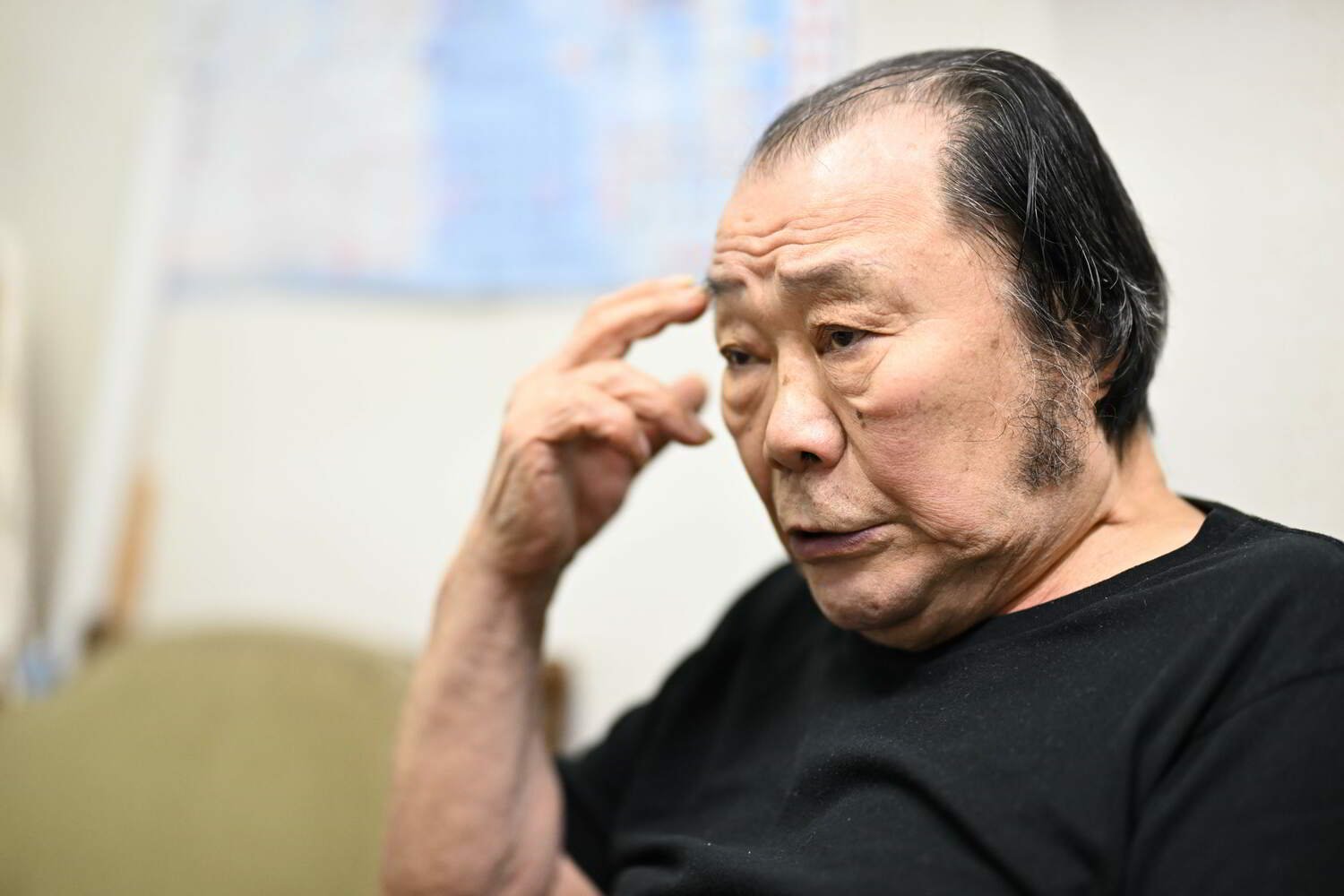 インタビューでは繰り返し「頭を使う」ことの重要性を説いた　©Keiji Ishikawa