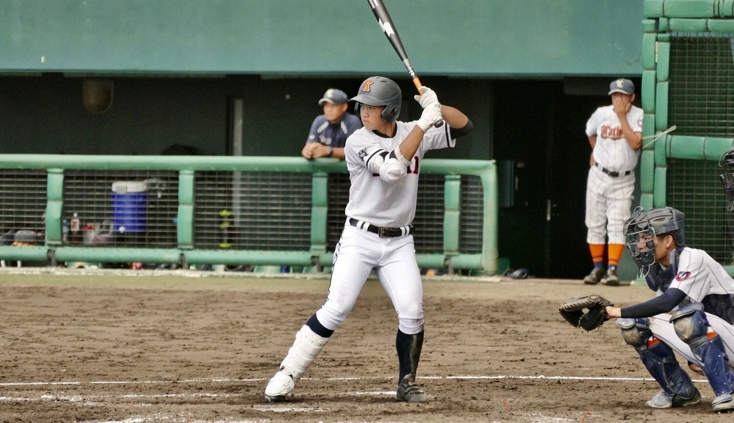 興南高時代の山形（本人提供）　©Kyudo Yamagata
