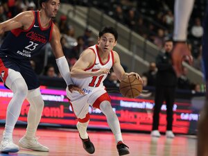 「起こることすべてに意味がある」河村勇輝24歳“血栓発覚から3カ月”…復帰戦でHC賞賛「ユウキには超能力がある」NBAブルズ解雇→再契約