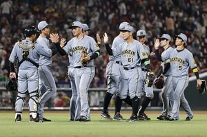 阪神セ独走態勢のナゼ…“防御率1点台だらけ先発陣”だけでない盤石さ「救援は3連投ほぼなし」「じつは守備率が大改善」