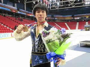 前年のファイナル王者に勝利！ジュニアGP初優勝・佐藤駿。