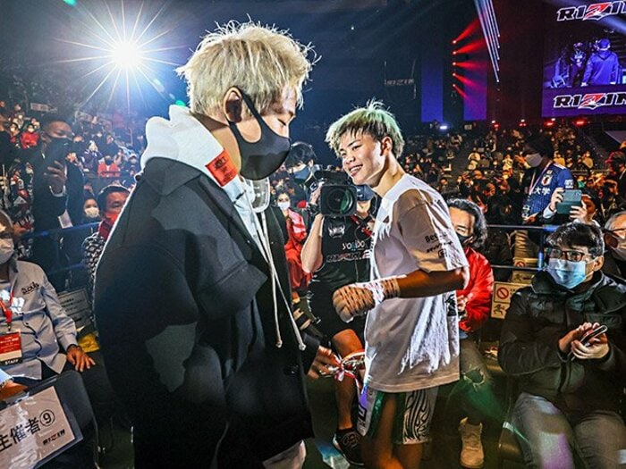 武尊vs那須川天心は実現なるか 「自分より強いって言われてるヤツがいるのが許せない」＜Number Web＞ photograph by RIZIN FF Susumu Nagao