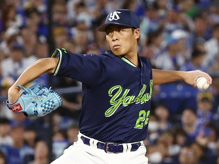 「マウンド上の顔つきがぜんぜん違う」ヤクルト6年目・山野太一が早くもキャリアハイ6勝目のナゼ…躍進の秘密は「音もなく動く」“魔球”の存在？＜Number Web＞ photograph by JIJI PRESS