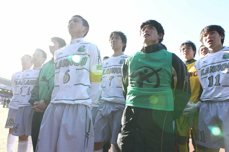 第88回高校サッカー選手権時の広島観音 ©Kenzaburo Matsuoka/AFLO
