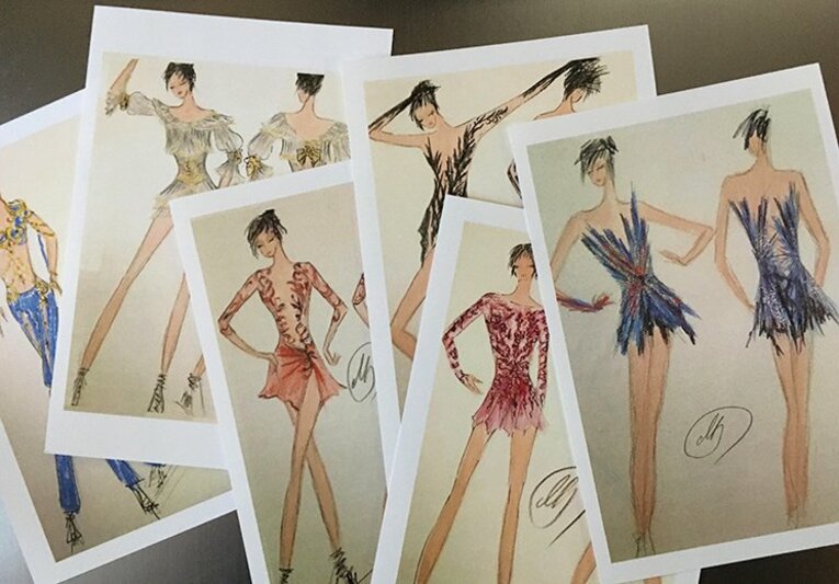 シェルバコワの衣裳が一瞬で変わる。その秘密をデザイナーに直接聞いた。(5)