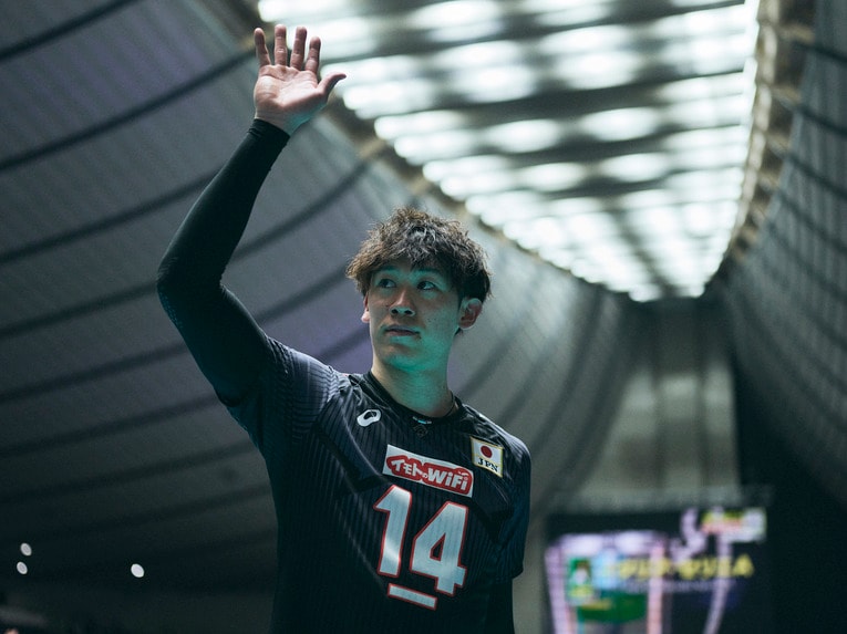 石川祐希（パリ五輪予選トルコ戦）©︎Yuki Suenaga