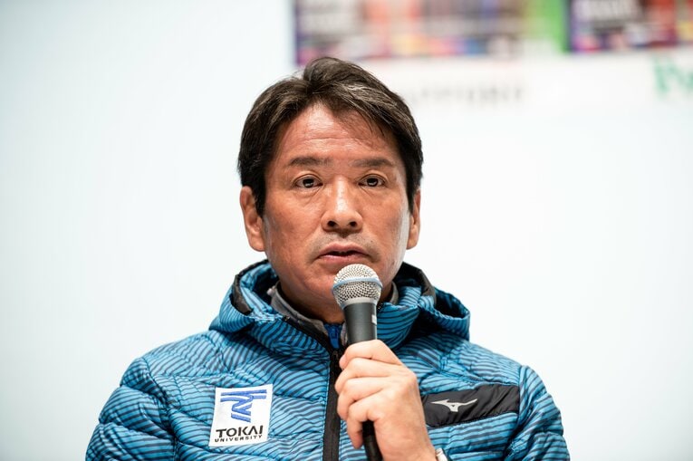 両角速監督　©Yuki Suenaga