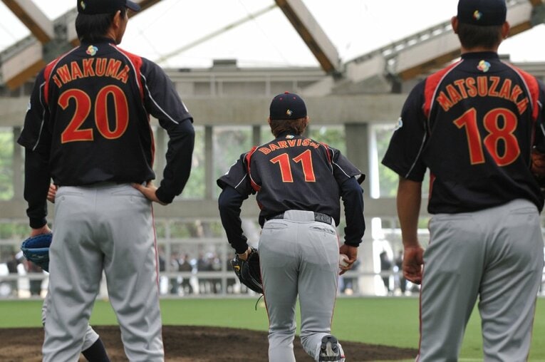 侍ジャパンのダルビッシュ　©Sports Graphic Number