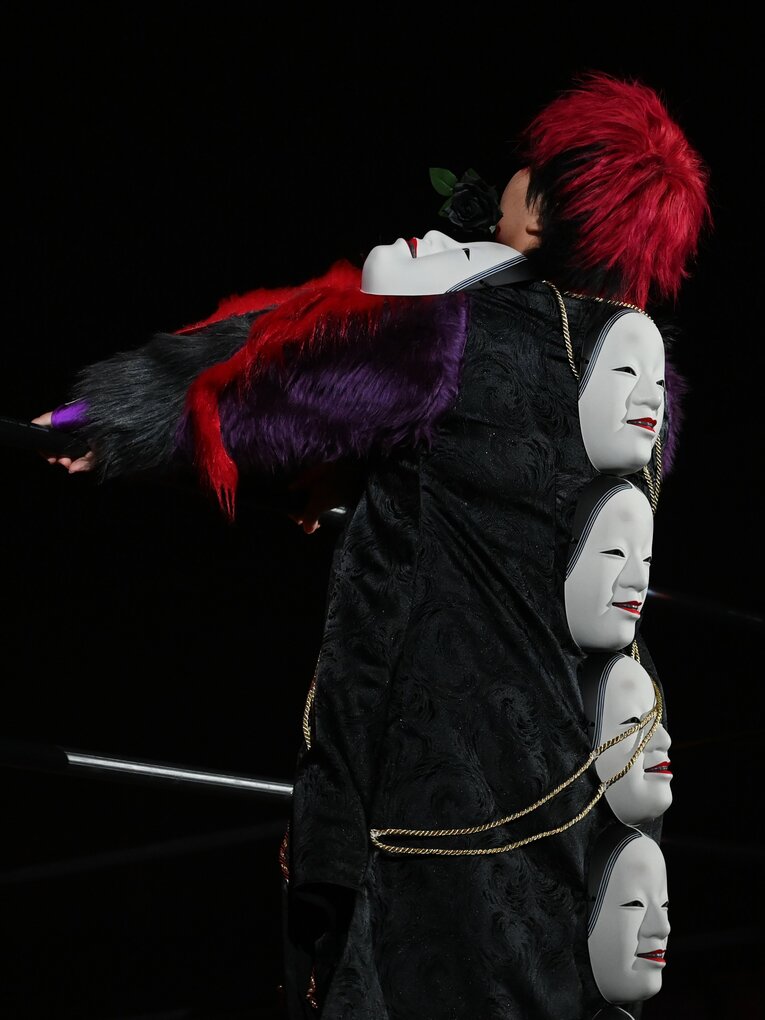 刀羅ナツコの入場シーン