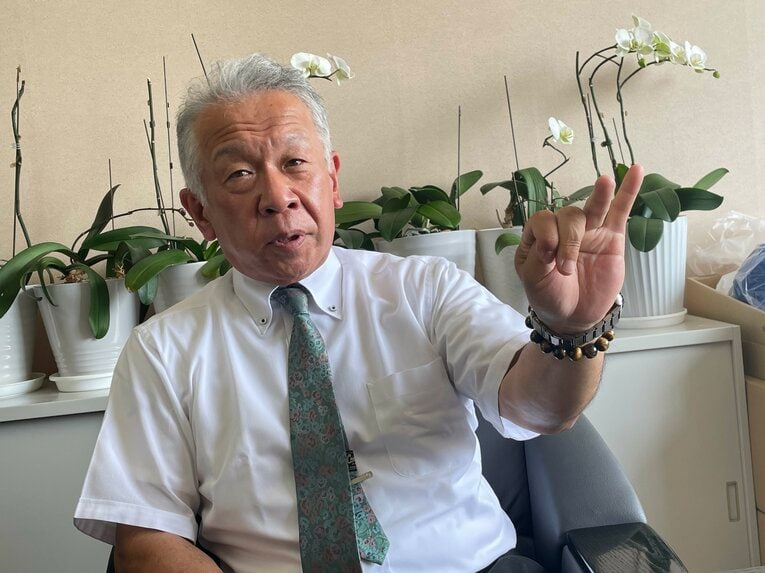 近江・多賀監督　©Hideaki Ujihara