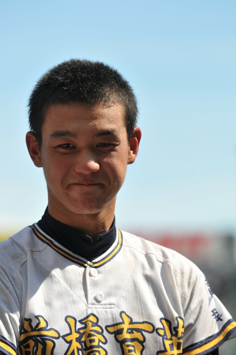 2014年ドラフトで西武ドラ1で入団した高橋光成　©BUNGEISHUNJU