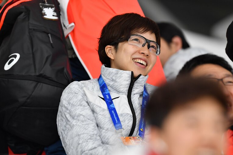 現役時代の小平さん　©Kaoru Watanabe/JMPA