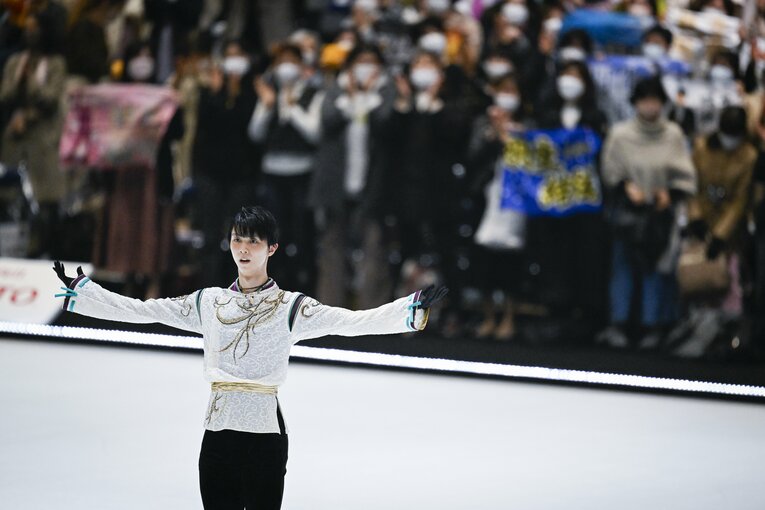 「1番、羽生結弦さん」“企画もプロデュースも出演も”羽生結弦…記者が驚いたプロ初のアイスショーの中身「まさか90分を1人で…」(73)