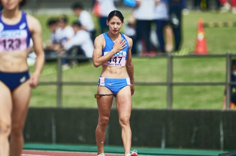 レース前には自分を落ち着かせるため「帰ってくるだけ」と言い聞かせるという　 ©Yuki Suenaga