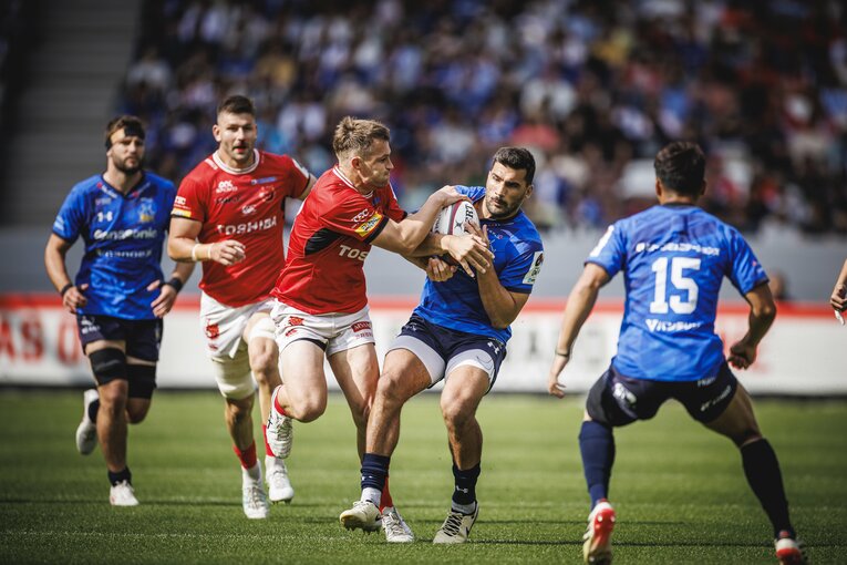 マイケル・コリンズvsダミアン・デアレンデ　©︎Kiichi Matsumoto