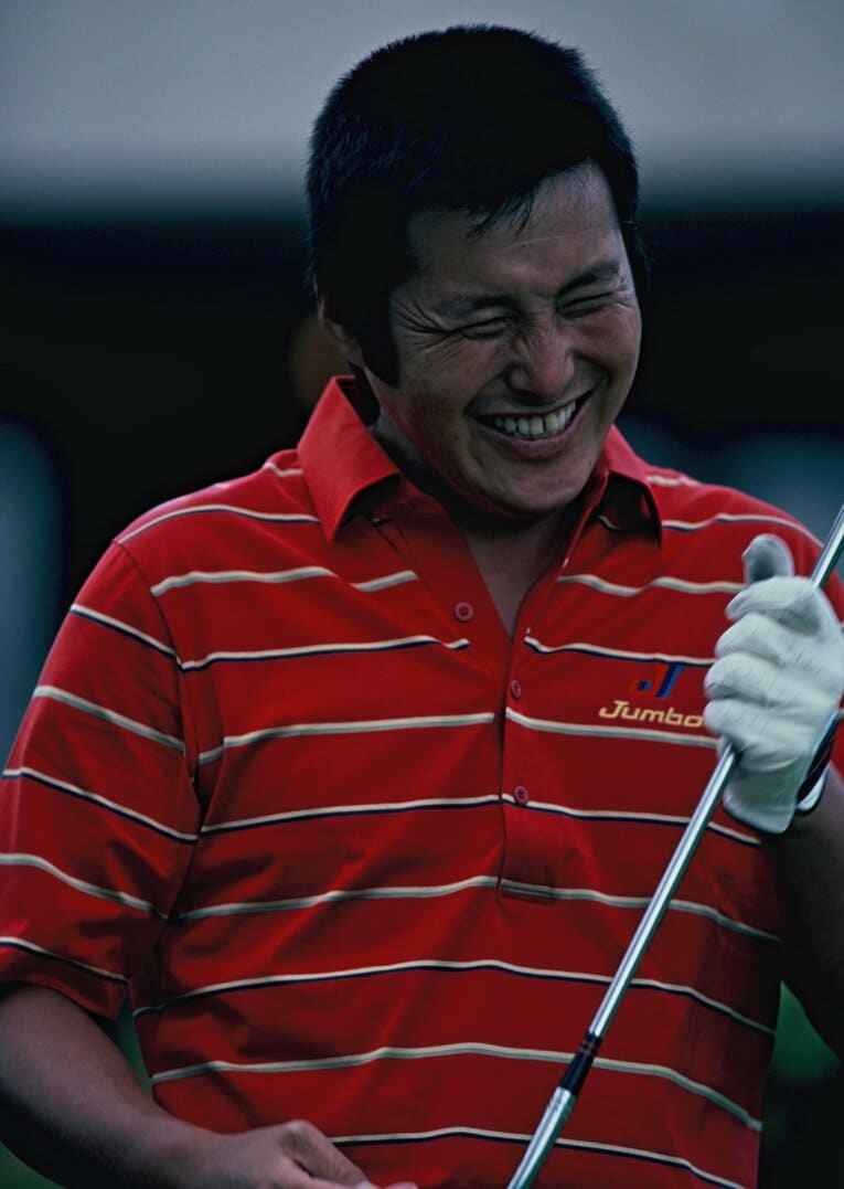 ジャンボ尾崎、当時36歳　©︎BUNGEISHUNJU