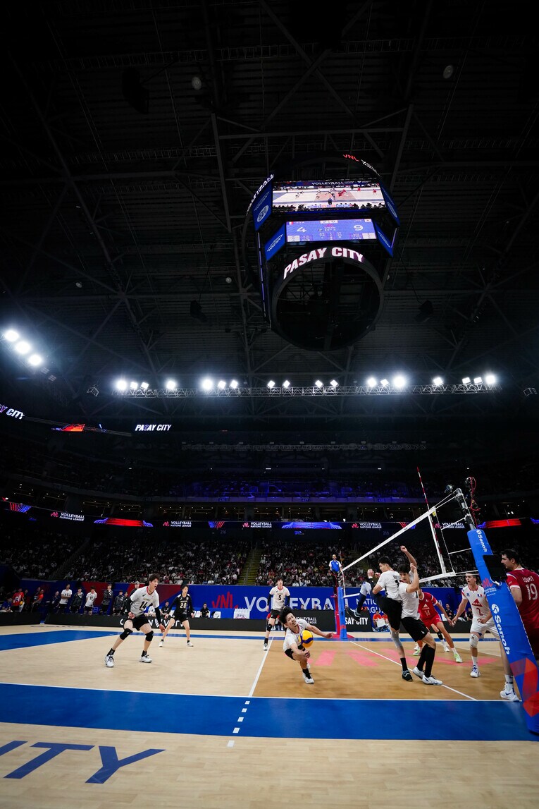 VNLフランス戦　©︎Volleyball World