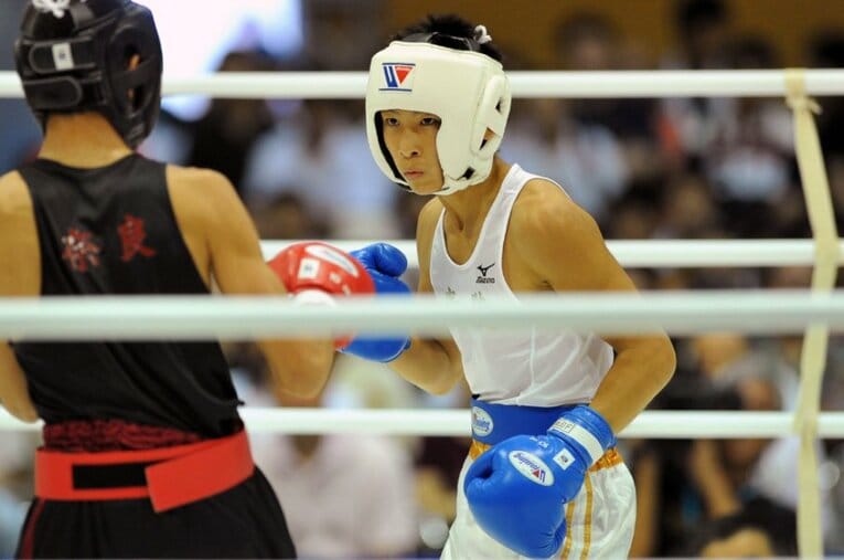 2010年7月、すでに“怪物級”と評価されていた高校2年時の井上尚弥。同年11月、全日本選手権の決勝で林田太郎との初対戦を迎えた ／ photograph by AFLO SPORT