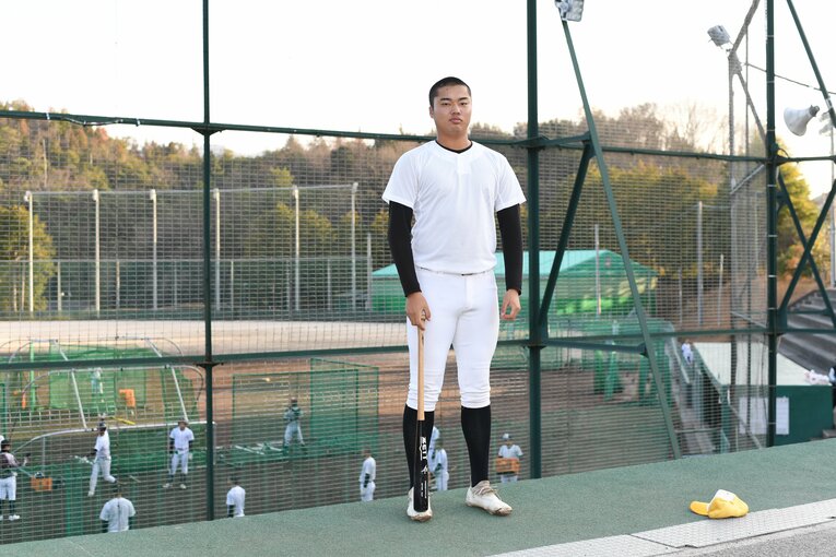 2024年1月取材時の真鍋慧　©Kota Inoue