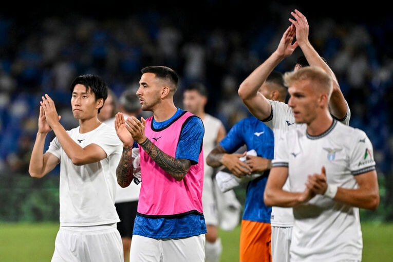 リーグ戦初勝利でラツィアーレは超ご機嫌。もう1つ深いワケは……　©Getty Images