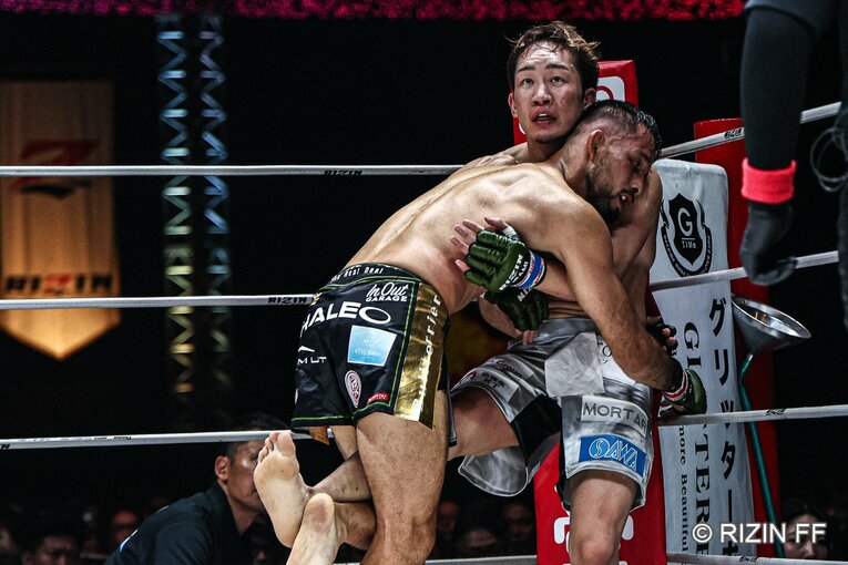 『超RIZIN.4』朝倉未来vs.クレベル・コイケ　©RIZIN FF