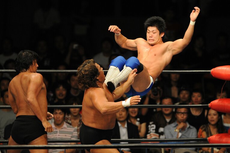 全日本プロレス時代のSANADA（2009年）